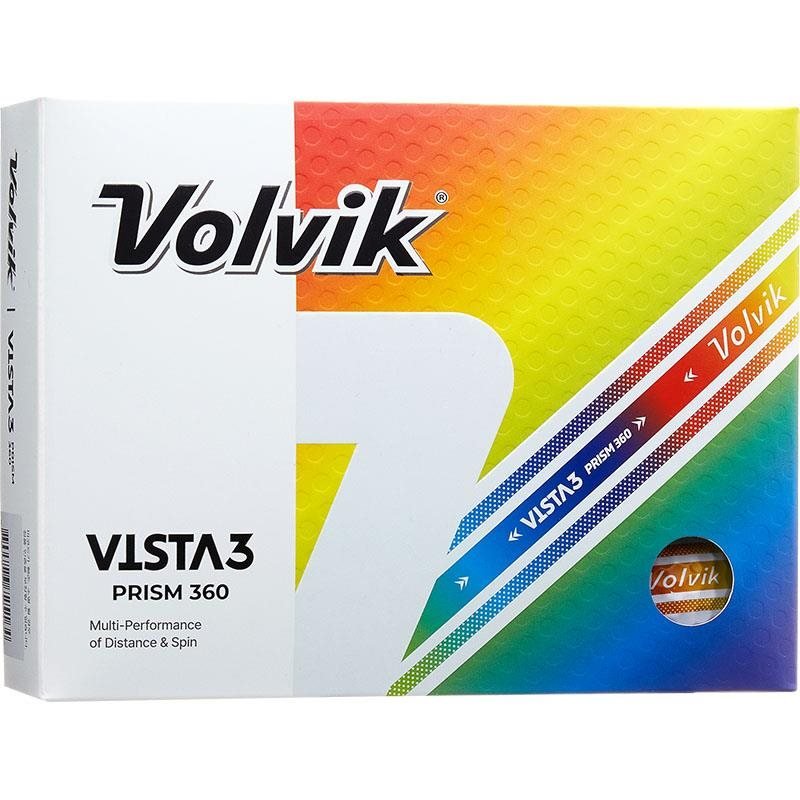 Volvik VISTA 3 PRISM 360 golfbollar