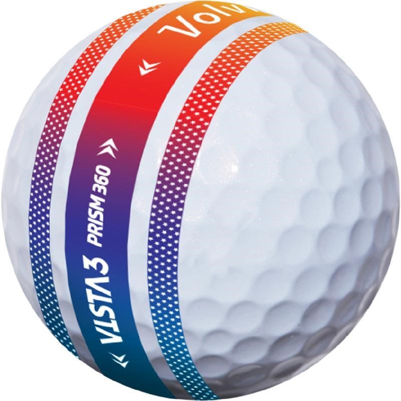 Volvik VISTA 3 PRISM 360 golfbollar