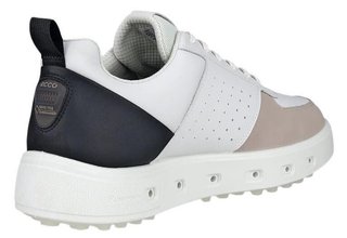 Ecco Street 720 herr golfskor, vit/svart/grus