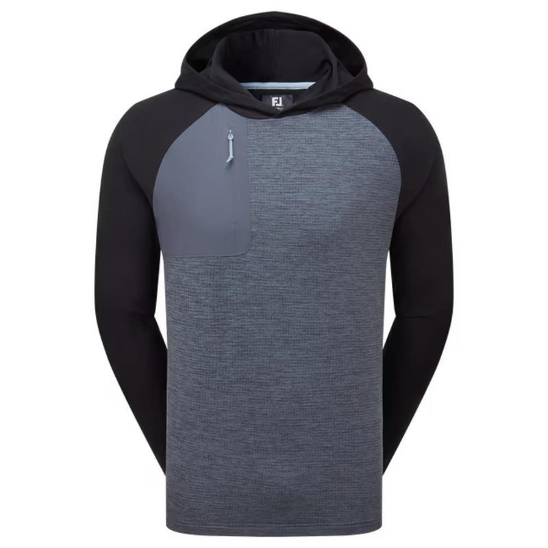 FootJoy ThermoSeries herr hoodie, charcoal/black