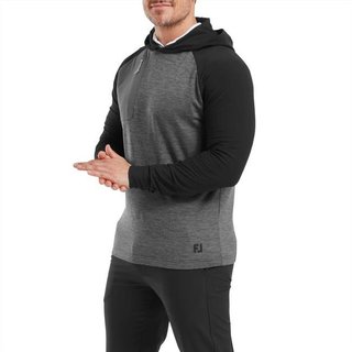FootJoy ThermoSeries herr hoodie, charcoal/black