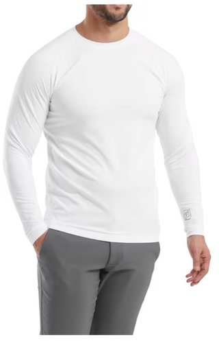 FootJoy ThermoSeries Fleece Baselayer herr top, vit