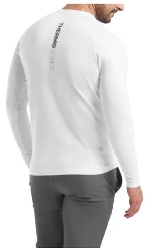 FootJoy ThermoSeries Fleece Baselayer herr top, vit
