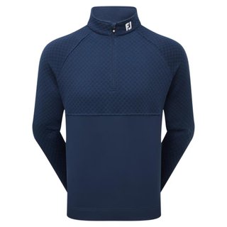 FootJoy Jacquard Thermal Chill-Out herr pullover, navy
