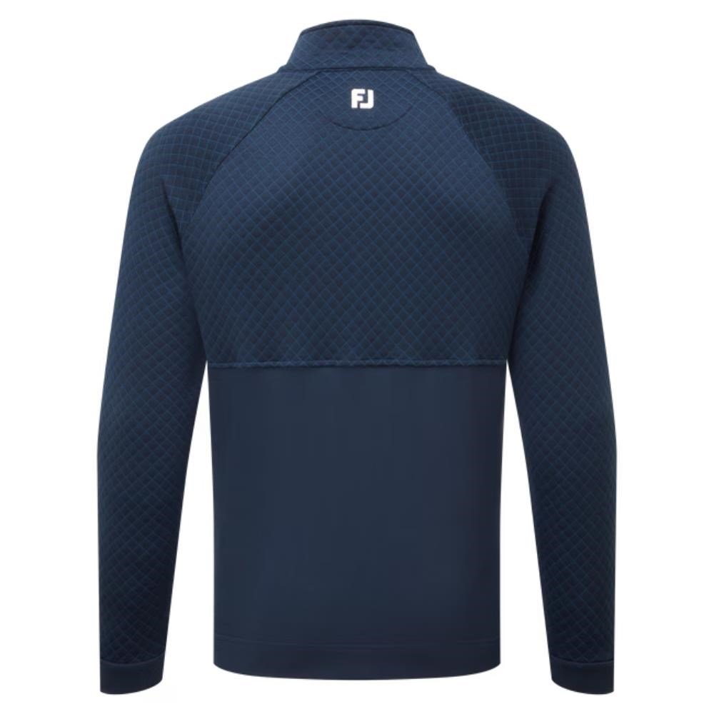 FootJoy Jacquard Thermal Chill-Out herr pullover, navy