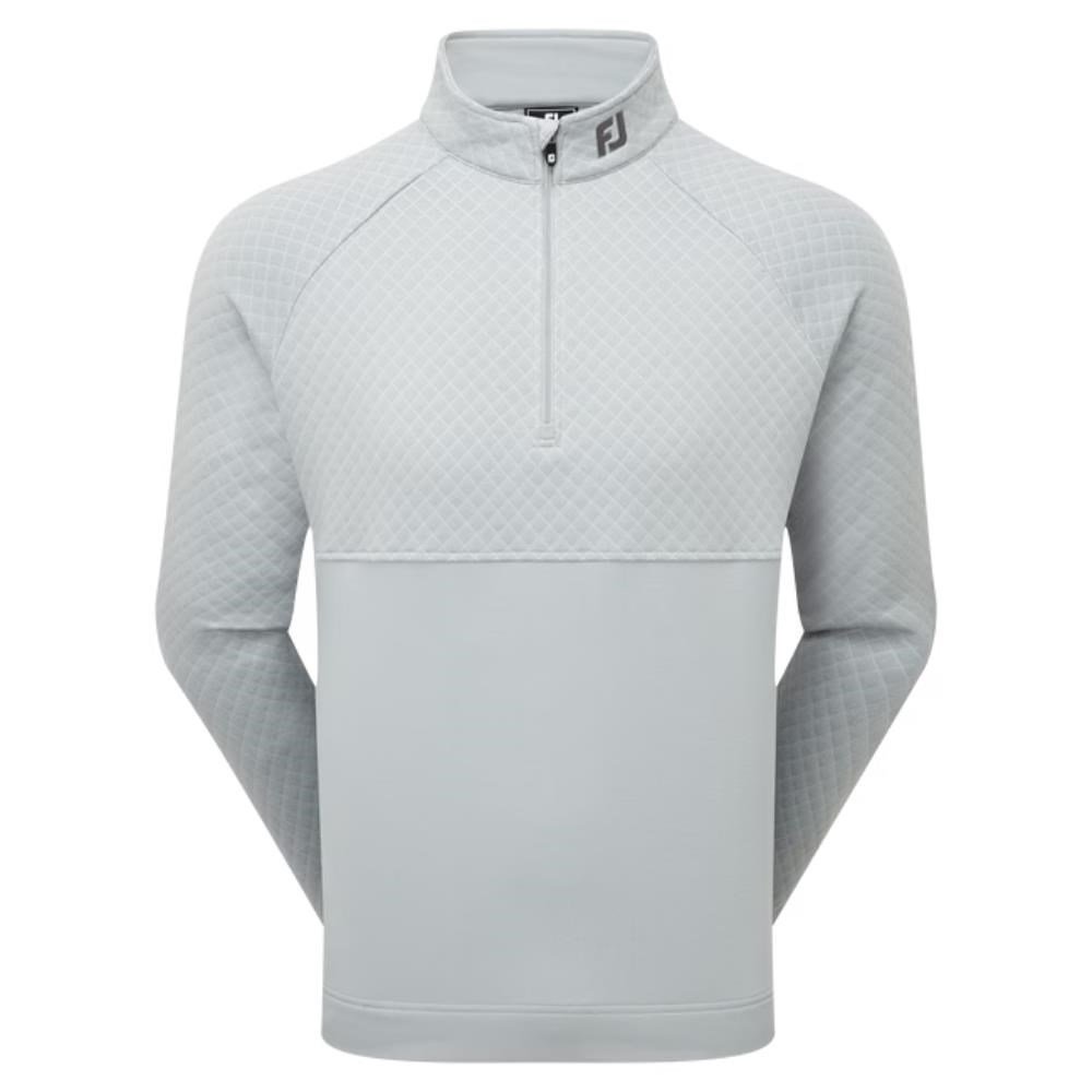 FootJoy Jacquard Thermal Chill-Out herr pullover, grå