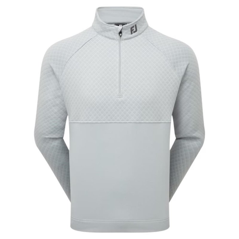 FootJoy Jacquard Thermal Chill-Out herr pullover, grå
