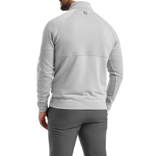 FootJoy Jacquard Thermal Chill-Out herr pullover, grå