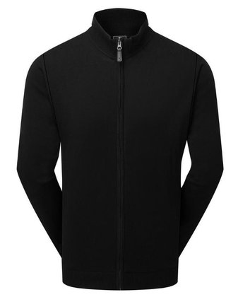 FootJoy Drirelease Full-Zip Lined herr tröja, svart