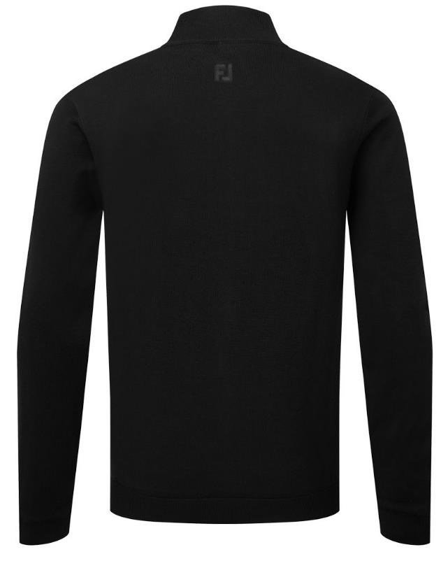 FootJoy Drirelease Full-Zip Lined herr tröja, svart