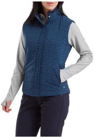 FootJoy ThermoSeries dam väst, floral tonal navy