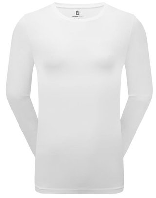 FootJoy ThermoSeries Fleece Baselayer dam topp, vit