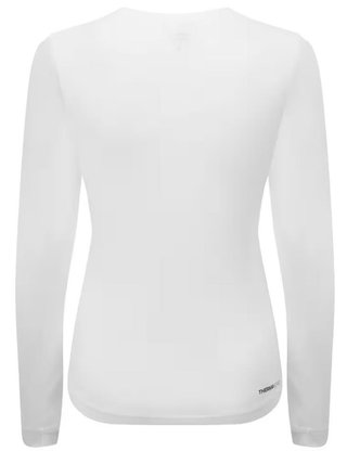 FootJoy ThermoSeries Fleece Baselayer dam topp, vit