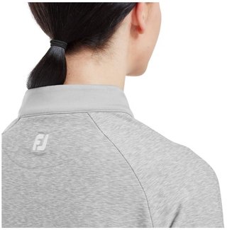 FootJoy Full-Zip Space Dye Thermal Midlayer dam sweatshirt, grå