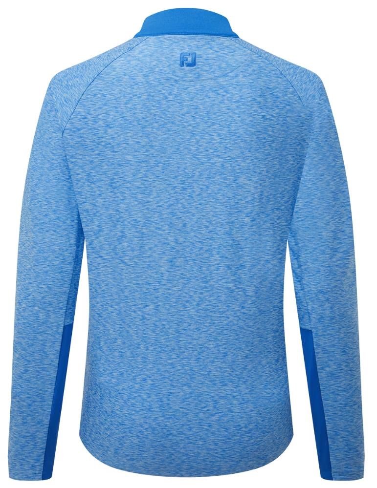 FootJoy Full-Zip Space Dye Thermal Midlayer dam sweatshirt, blå/aqua