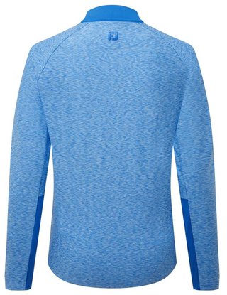 FootJoy Full-Zip Space Dye Thermal Midlayer dam sweatshirt, blå/aqua