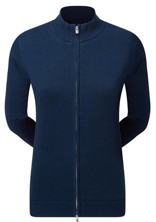 FootJoy Drirelease Full-Zip Lined damtröja, navy