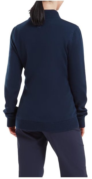 FootJoy Drirelease Full-Zip Lined damtröja, navy