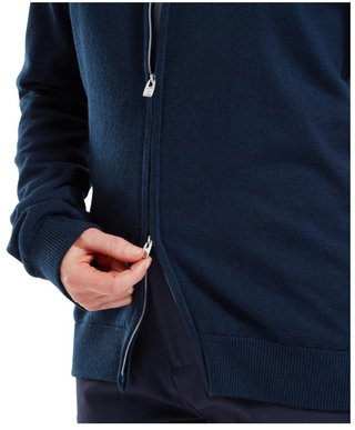 FootJoy Drirelease Full-Zip Lined damtröja, navy