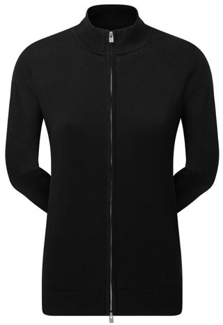 FootJoy Drirelease Full-Zip Lined damtröja, svart