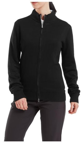 FootJoy Drirelease Full-Zip Lined damtröja, svart