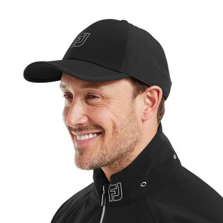 FootJoy HydroSeries Rain herrkeps, svart