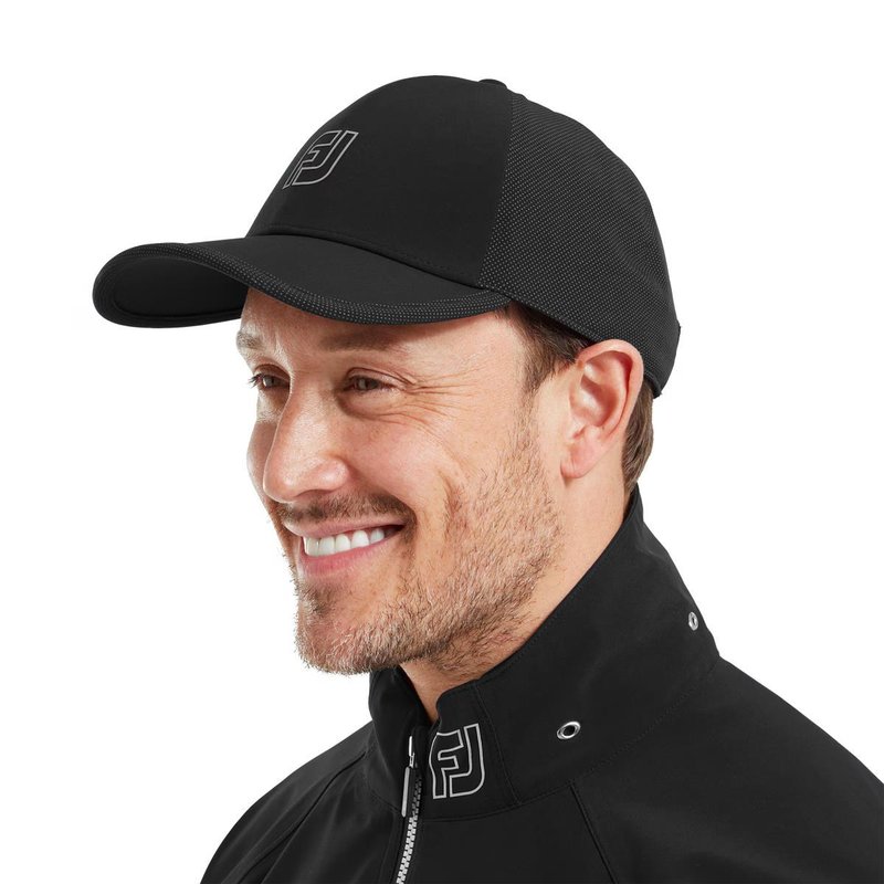 FootJoy HydroSeries Rain herrkeps, svart