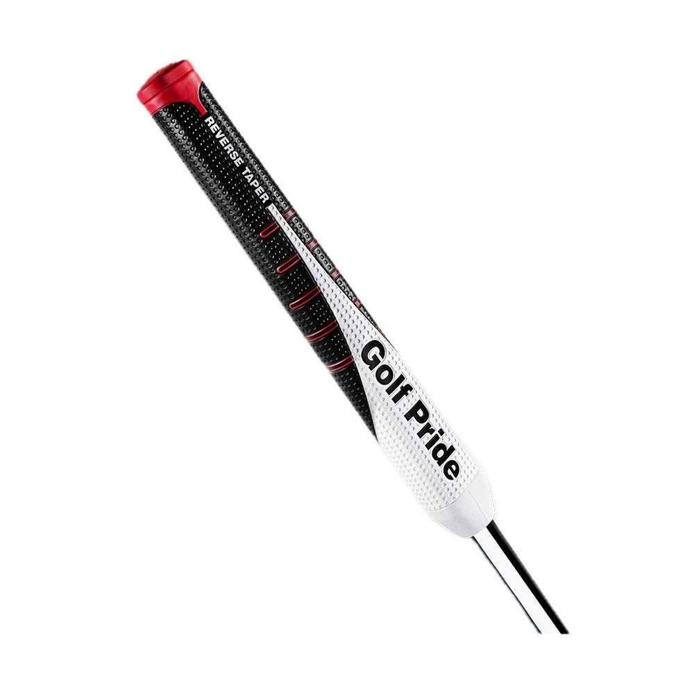 Golf Pride Reverse Taper Flat Large putter grip, röd keps