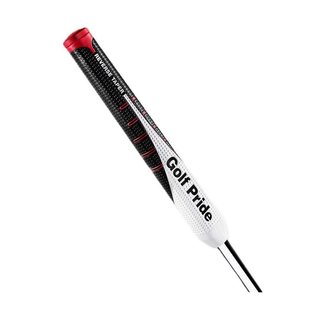 Golf Pride Reverse Taper Flat Large putter grip, röd keps