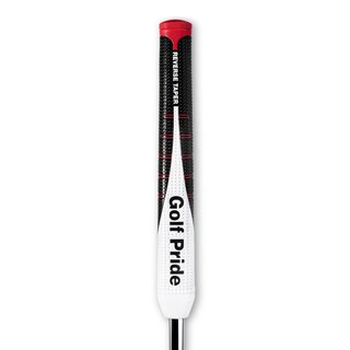 Golf Pride Reverse Taper putter grip, Round Large, röd keps