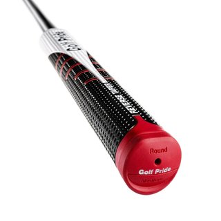 Golf Pride Reverse Taper putter grip, Round Large, röd keps