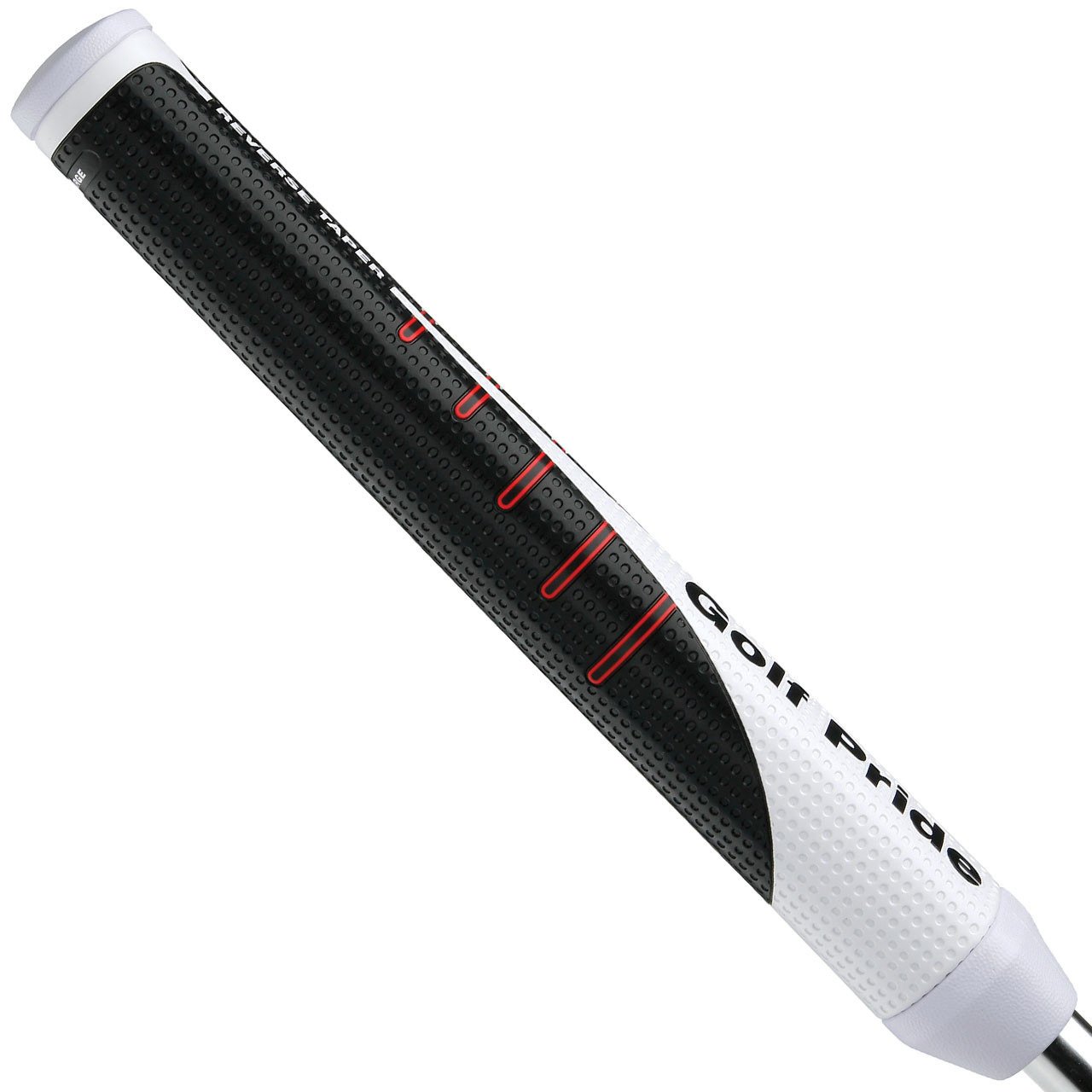 Golf Pride Reverse Taper putter grip, Round Large, röd keps