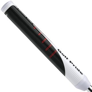 Golf Pride Reverse Taper putter grip, Round Large, röd keps