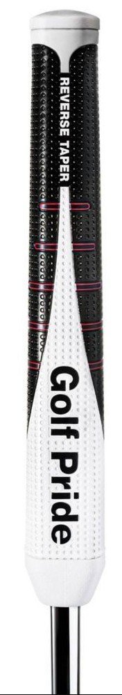 Golf Pride Reverse Taper putter grip, Round Large, röd keps