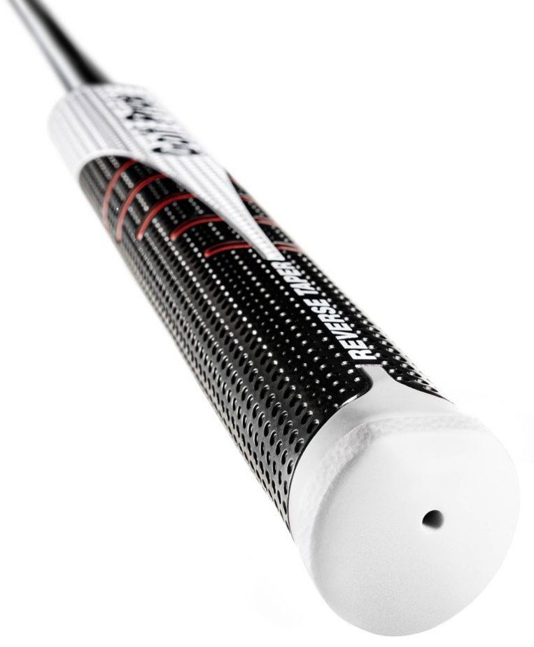 Golf Pride Reverse Taper putter grip, Round Large, röd keps