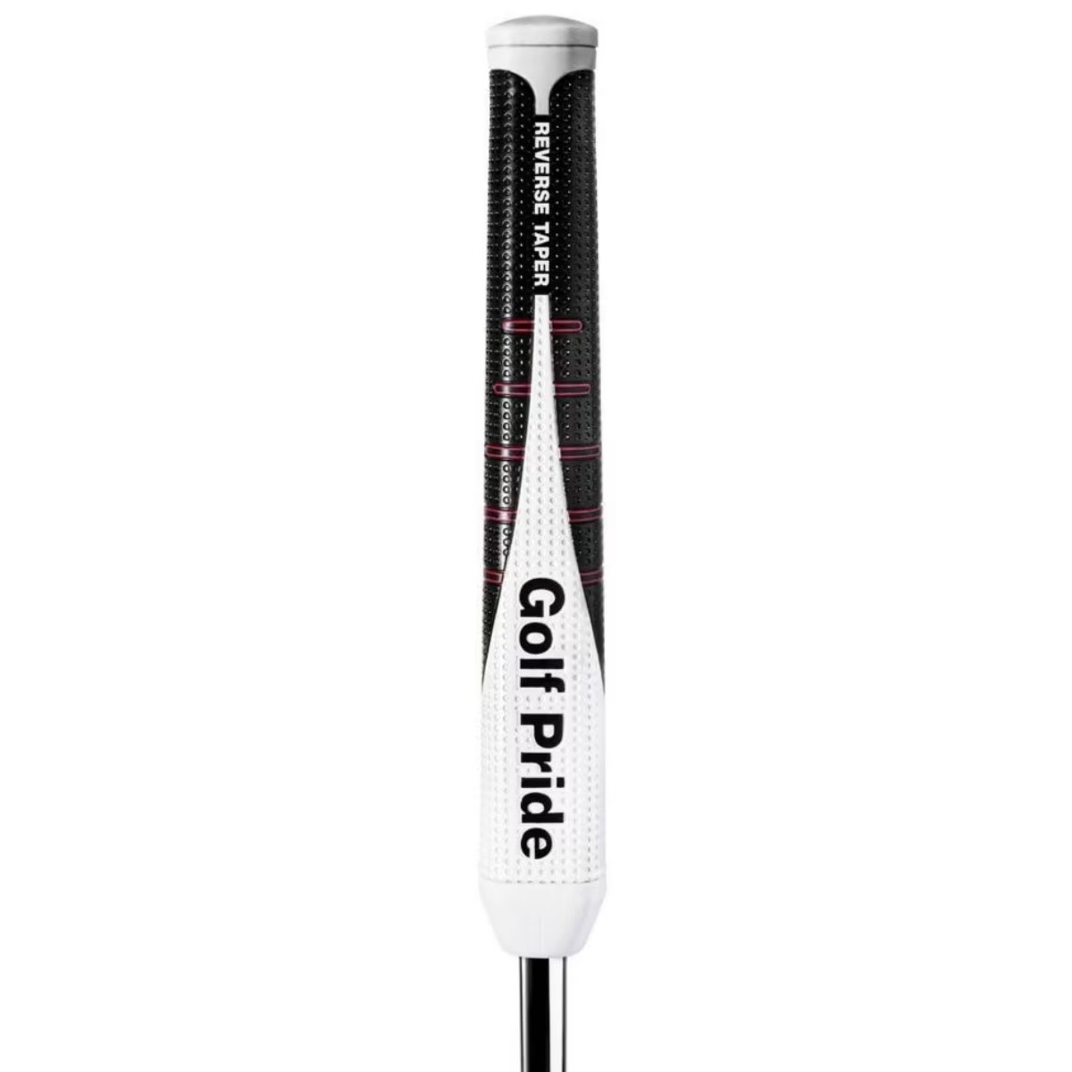 Golf Pride Reverse Taper putter grip, Round Large, röd keps