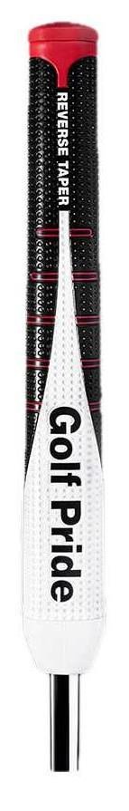 Golf Pride Reverse Taper Flat Medium putter grip, röd keps