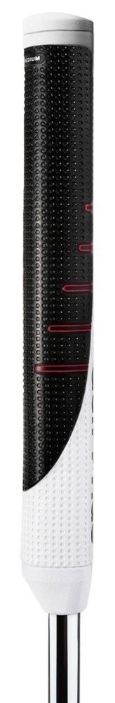Golf Pride Reverse Taper putter grip, Round Medium, röd kåpa