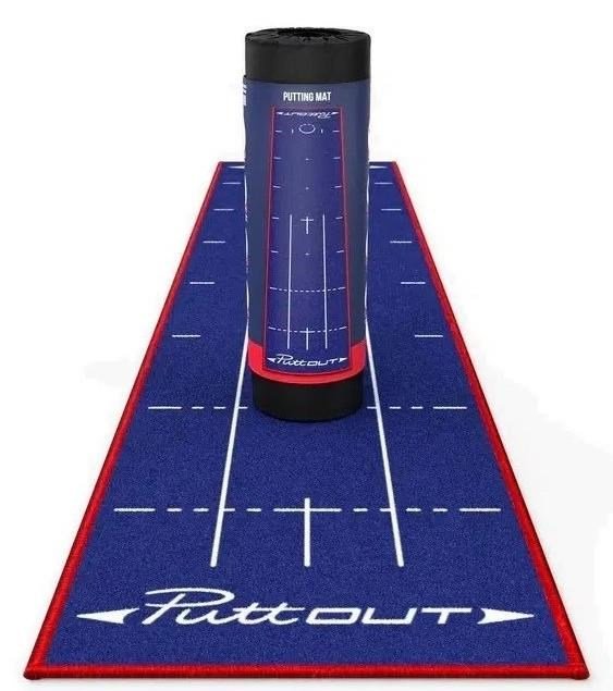 PuttOUT PuttOUT Putting Mat Medium Patriot 2,4m träningstillbehör