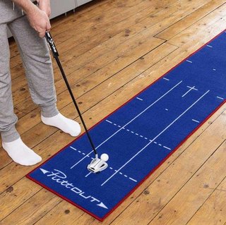 PuttOUT PuttOUT Putting Mat Medium Patriot 2,4m träningstillbehör