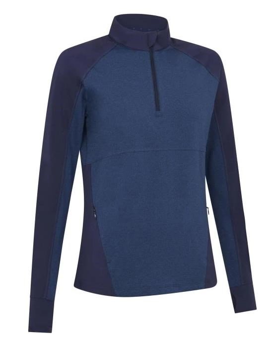 Callaway Lightweight Heathered damtröja, dark navy
