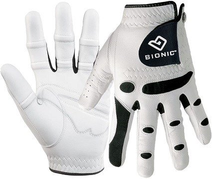 Bionic StableGrip herr golfhandske, vit