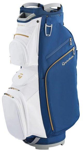 TaylorMade Kalea Gold ladies cart bag 2024, navy/vit