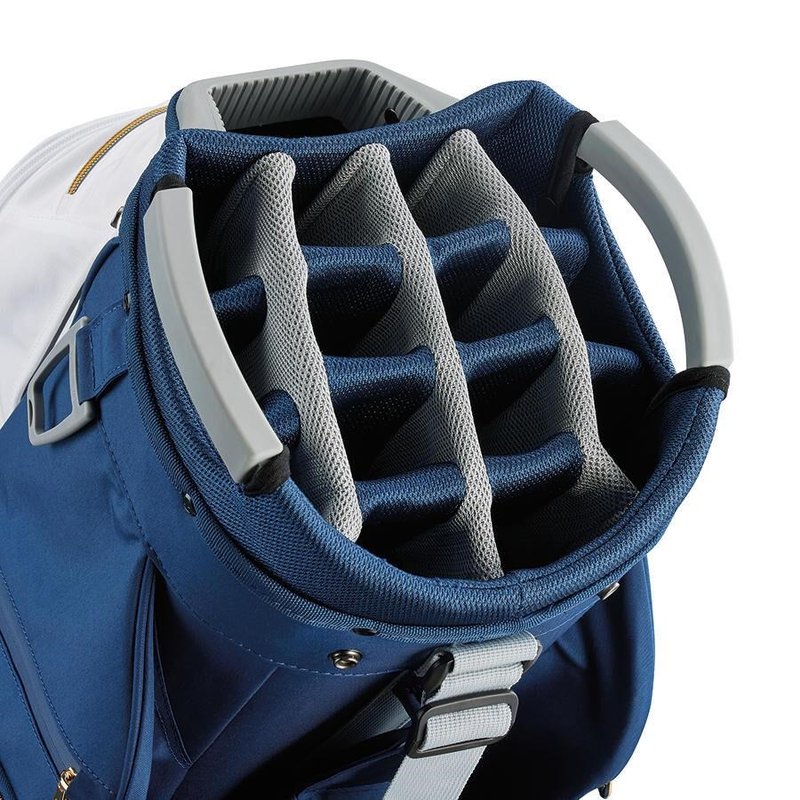 TaylorMade Kalea Gold ladies cart bag 2024, navy/vit