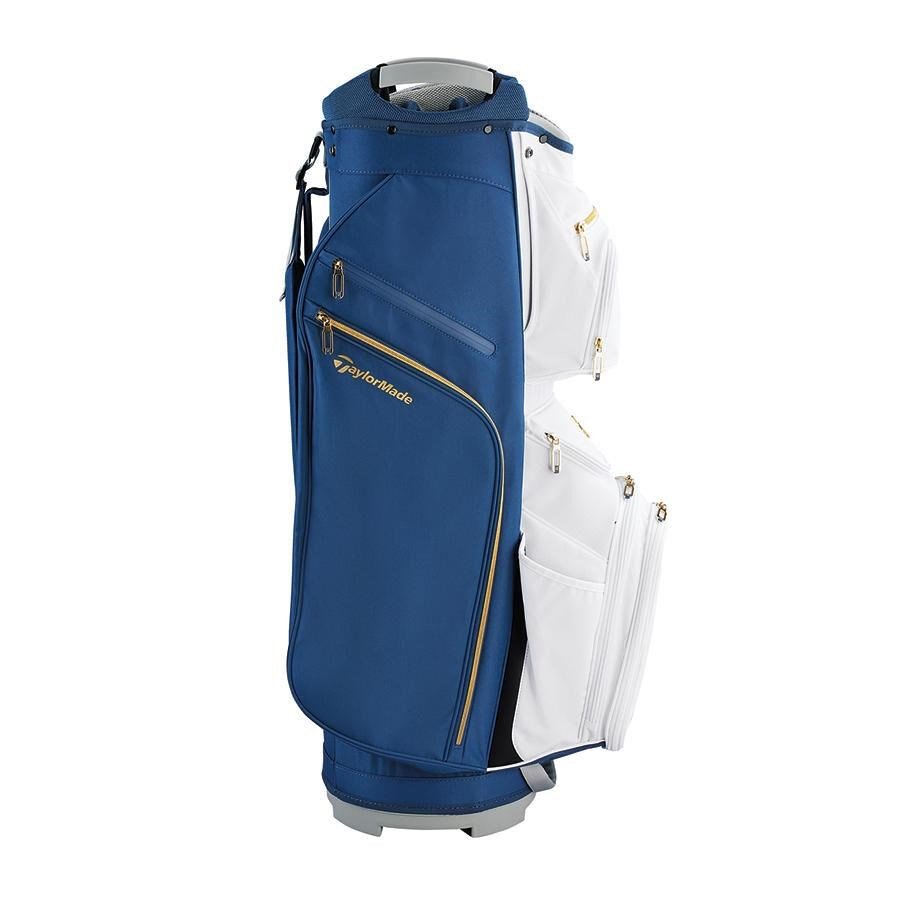 TaylorMade Kalea Gold ladies cart bag 2024, navy/vit