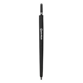 TaylorMade 64" Tour Double Canopy golfparaply, svart/vit