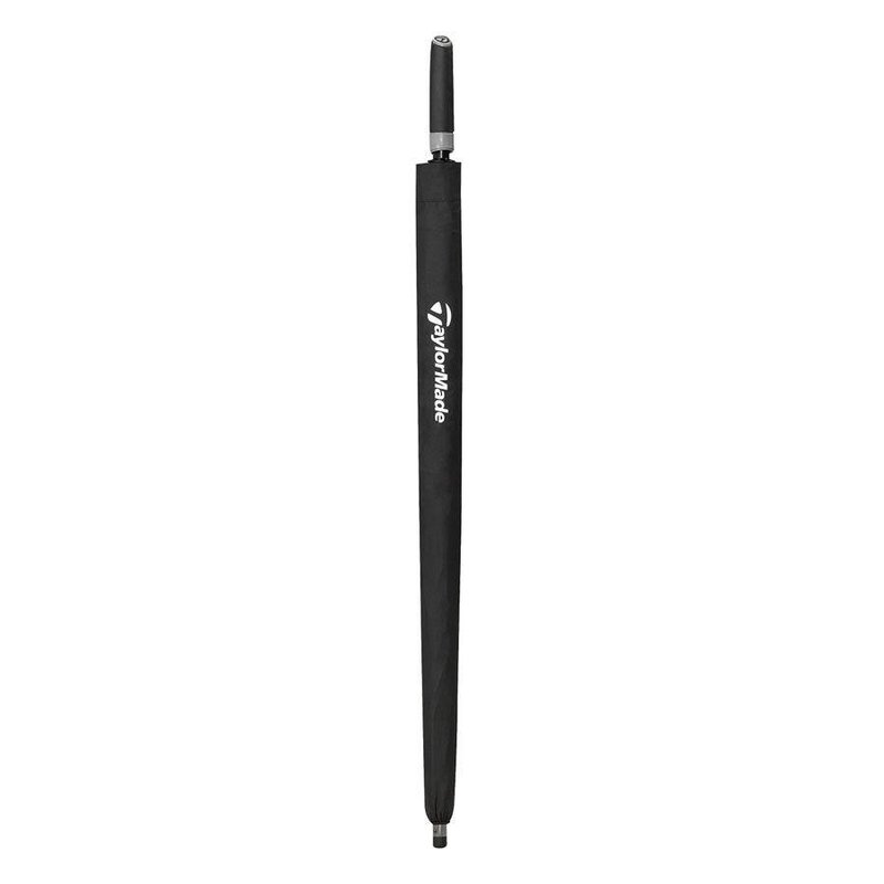 TaylorMade 64" Tour Double Canopy golfparaply, svart/vit