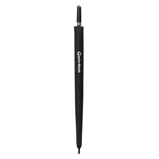 TaylorMade 68" Tour Double Canopy golfparaply, svart/vit
