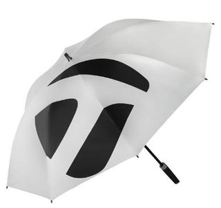 TaylorMade 60" Sunbrella paraply, silver