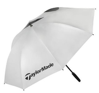 TaylorMade 60" Sunbrella paraply, silver